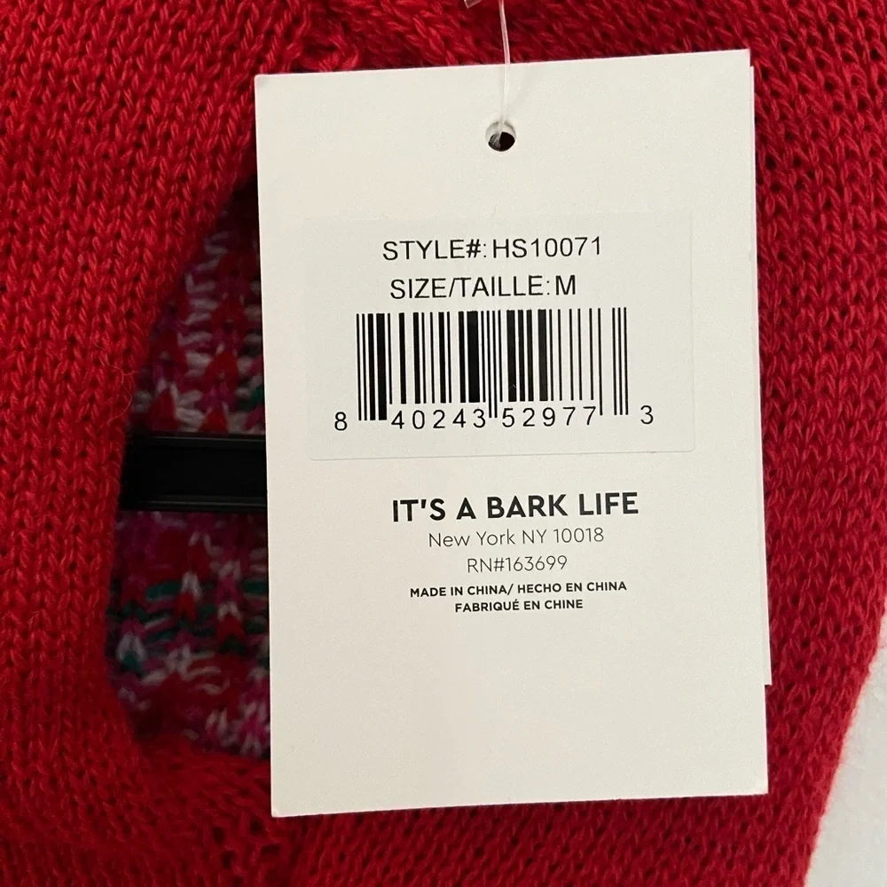 It’s a Bark Life, Christmas sweater for your pet pal.
